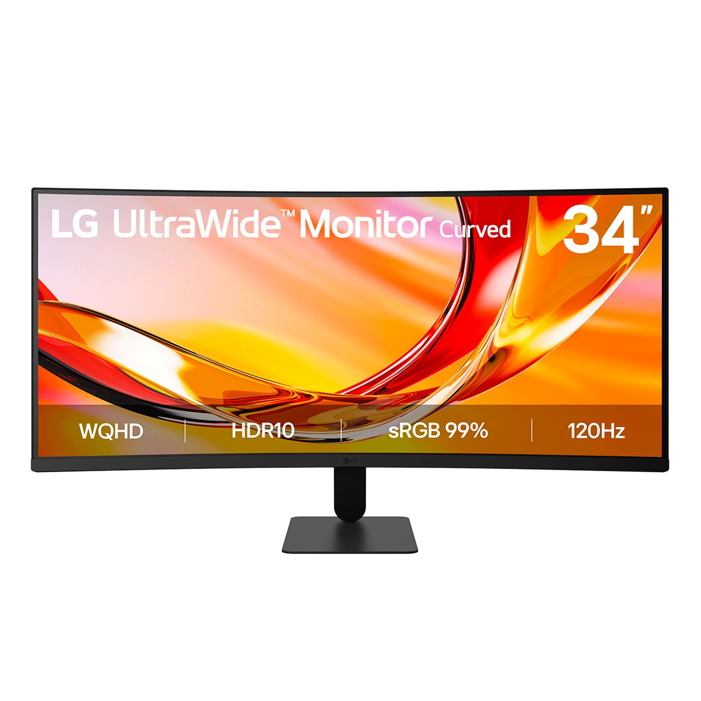 LG UltraWide U6 34U601B, 34-inch WQHD Curved (1800R) 120Hz Monitor, HDR10 & 99% sRGB AMD FreeSync™ Premium