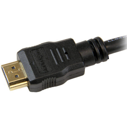 StarTech.com 3ft (1m) HDMI Cable - 4K High Speed HDMI Cable with Ethernet - UHD 4K 30Hz Video - HDMI 1.4 Cable - Ultra HD HDMI Monitors, Projectors, TVs & Displays - Black HDMI Cord - M/M