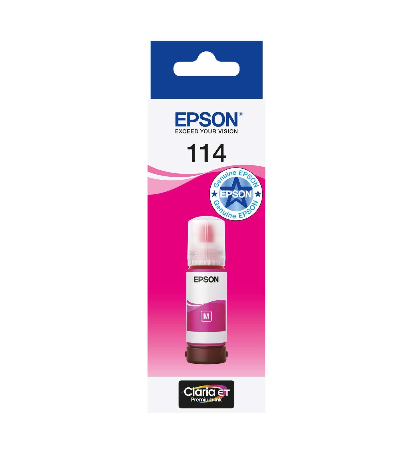 Epson 114 EcoTank Magenta ink bottle