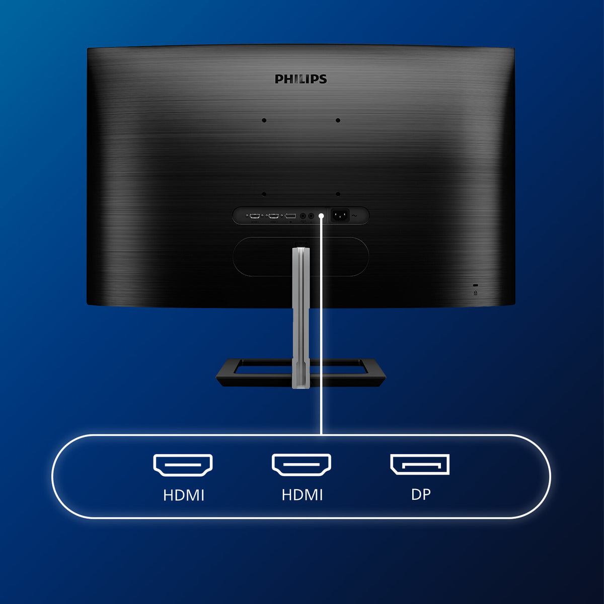 Philips E Line 328E1CA/00 computer monitor 80 cm (31.5") 3840 x 2160 pixels 4K Ultra HD LCD Black
