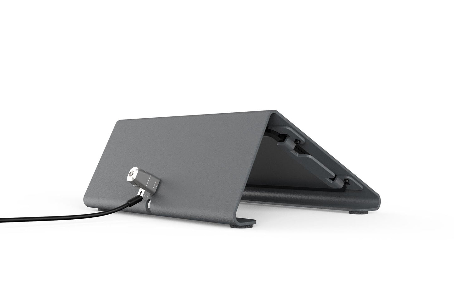Heckler Design Meeting Room Console tablet security enclosure Grey