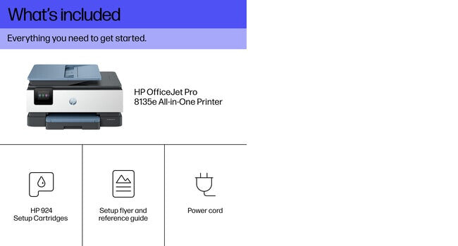 HP OfficeJet Pro 8135e All-in-One Printer