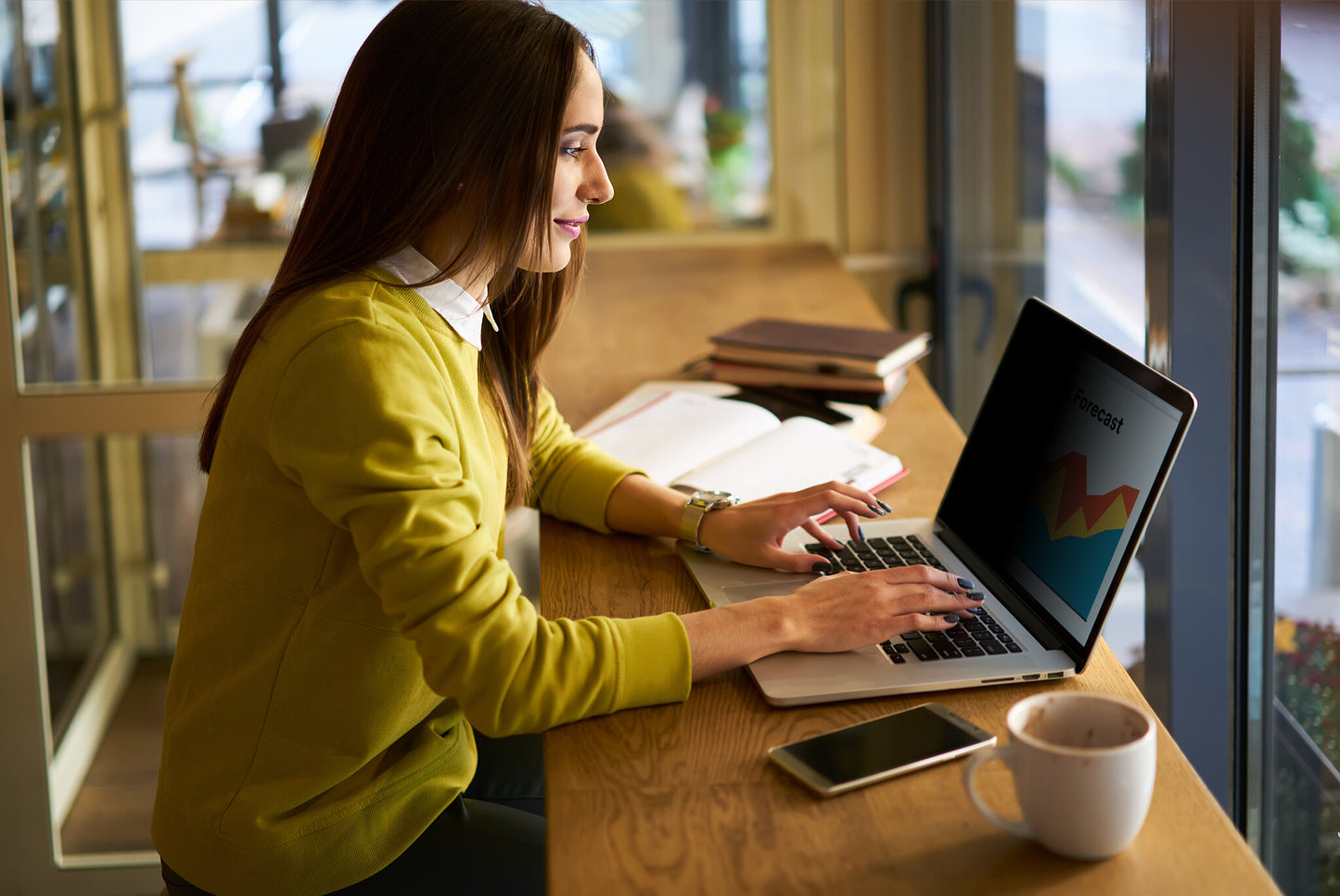 3M Bright Screen Privacy Filter for 14.1in Laptop, 16:10, BP141W1B