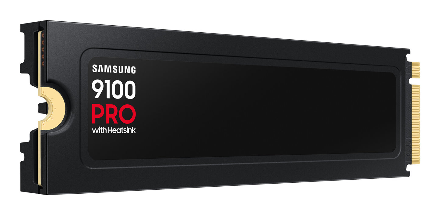 Samsung 9100 PRO Heatsink PCIe® 5.0 NVMe™ M.2 SSD - 1 TB