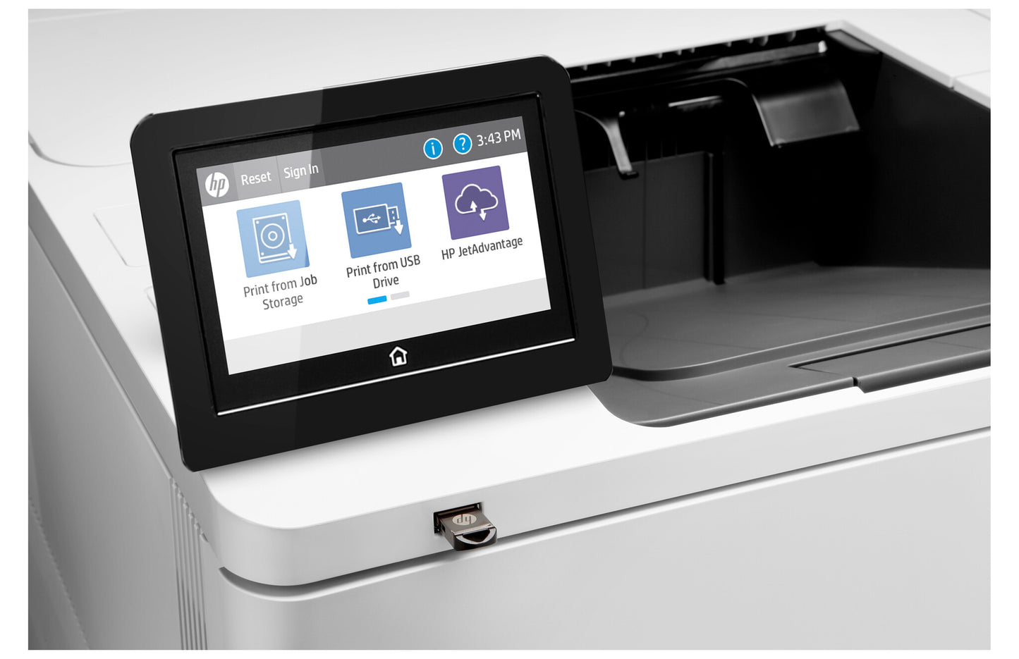 HP LaserJet Enterprise M612dn Black and white Printer, Ethernet Only; Duplex