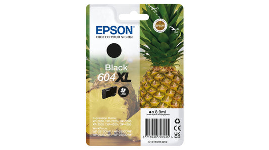 Epson Singlepack Black 604XL ink cartridge