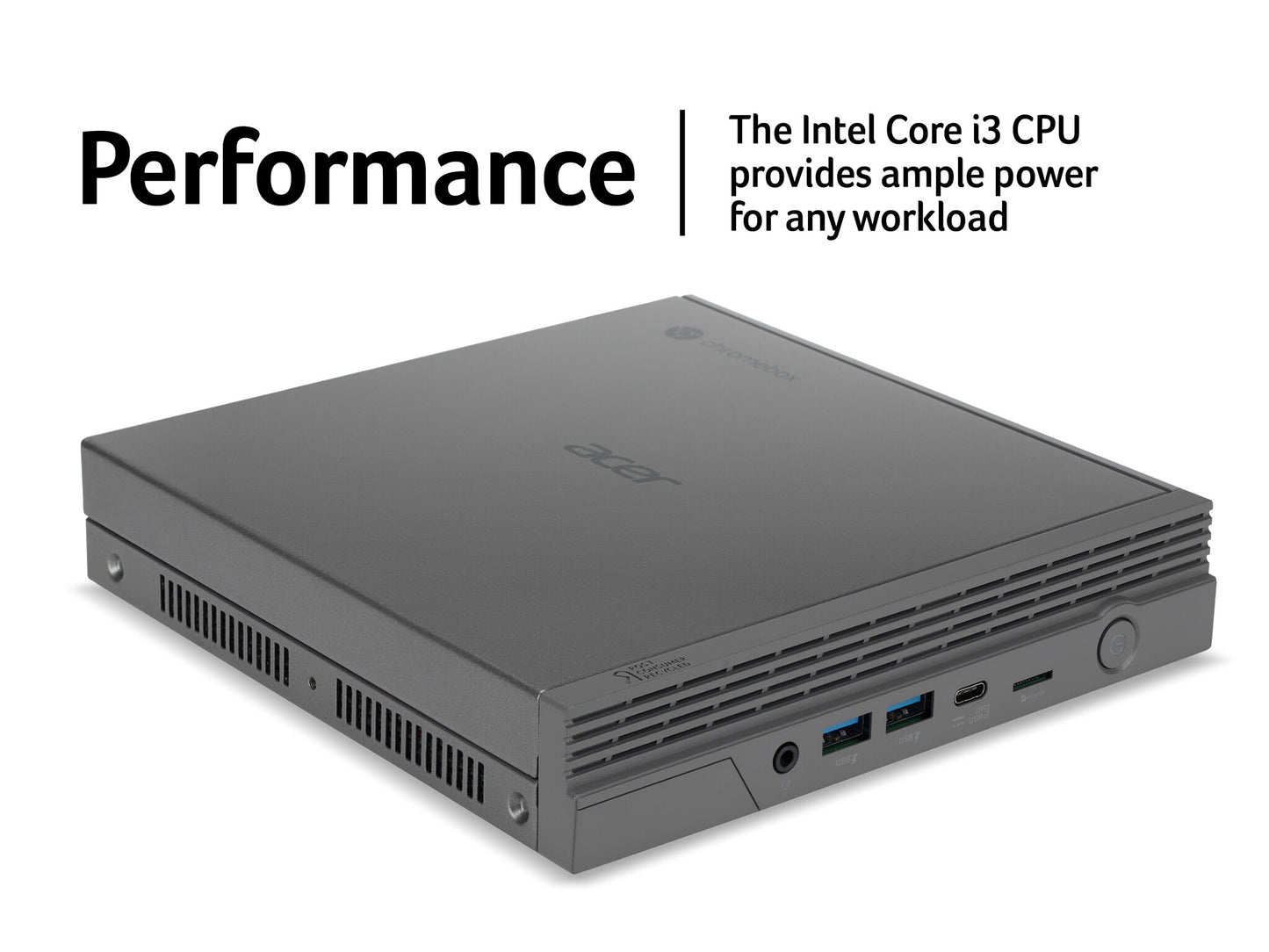 Acer Chromebox CXI5 (Intel Core i3-1215U, 8 GB RAM, eMMC 128GB, Chrome OS)