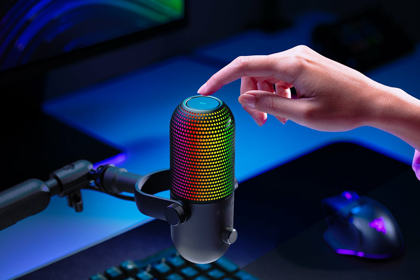 Razer Seiren V3 Chroma Black Tablet microphone