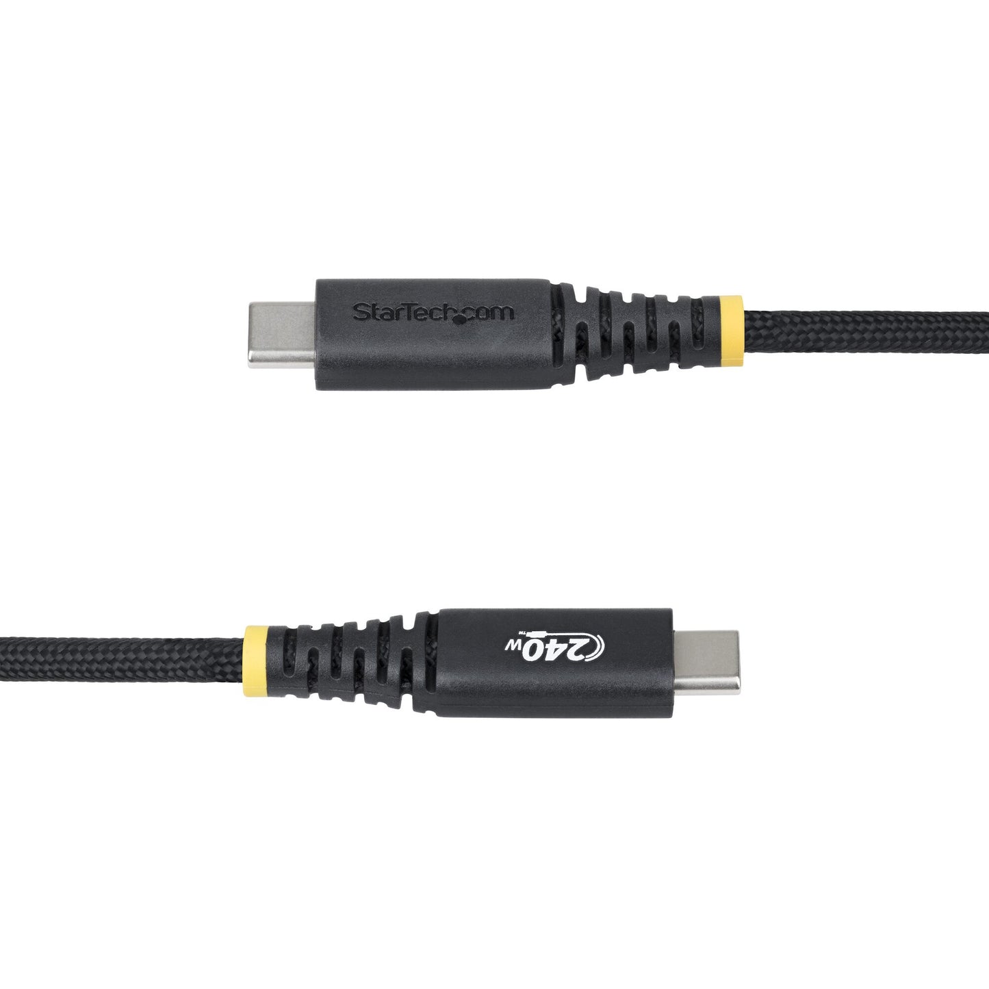 StarTech.com 3ft (1m) USB-C Charging Cable, Durable and Ultra-Flexible, 240W (5A) PD EPR, USB 2.0 Laptop Charger Cable, USB-IF Certified, Rugged USB-C Charging Cord