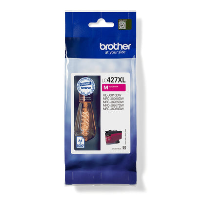 Brother LC-427XLM ink cartridge 1 pc(s) Original High (XL) Yield Magenta