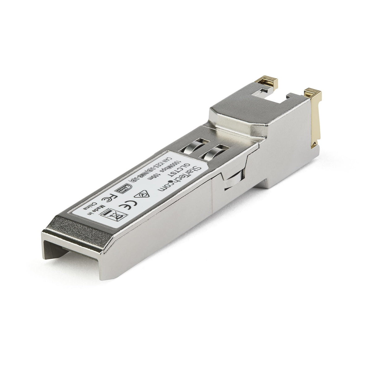 StarTech.com Juniper SFP-1GE-T Compatible SFP Module - 1000BASE-T - SFP to RJ45 Cat6/Cat5e - 1GE Gigabit Ethernet SFP - RJ-45 100m