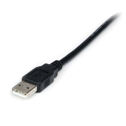 StarTech.com 6ft (1.8m) 1-Port USB to Serial RS232 Adapter, FTDI DB9 Serial DCE Adapter Cable, Null Modem, USB 2.0 - TAA