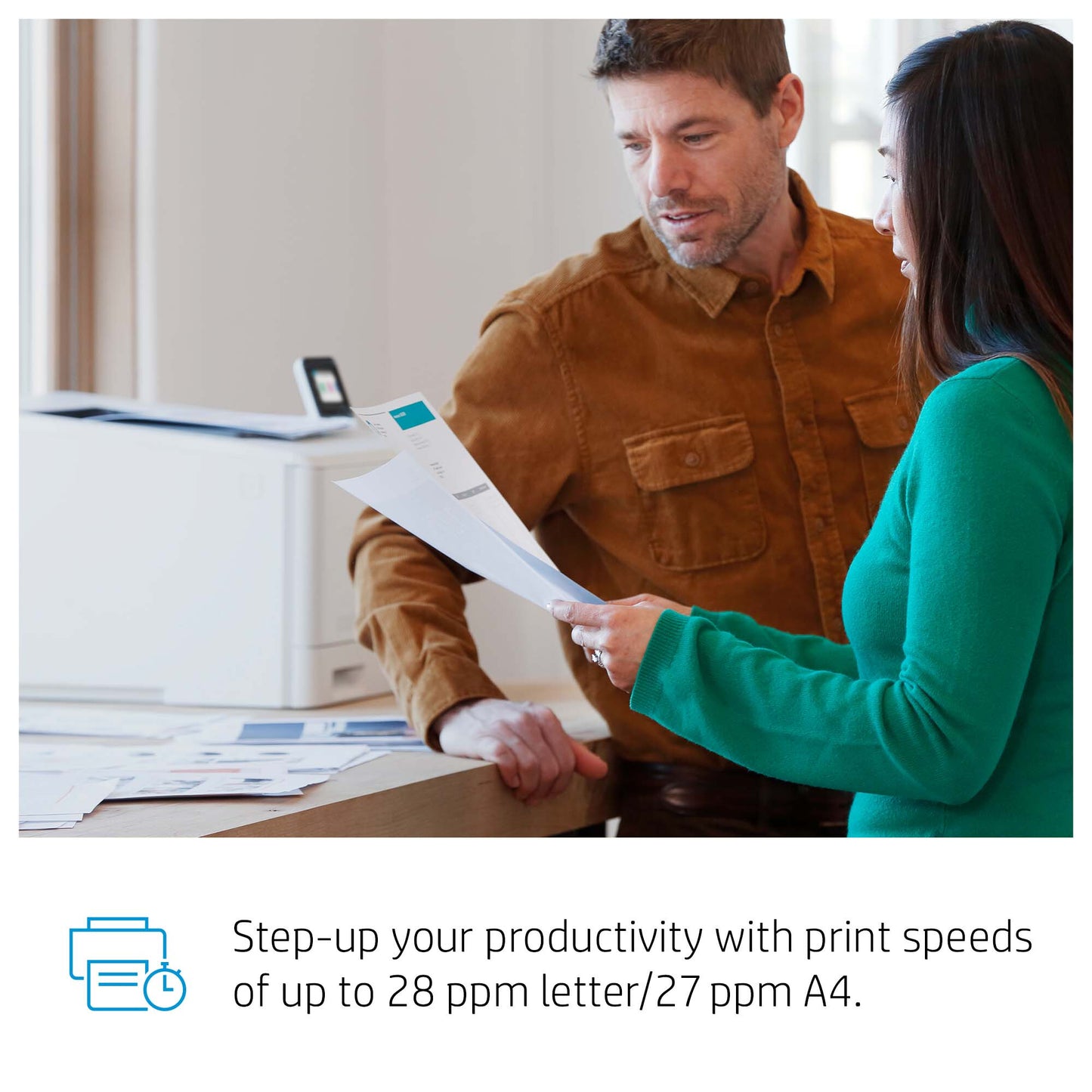 HP LaserJet Pro M454dw Wireless Color Printer, Duplex