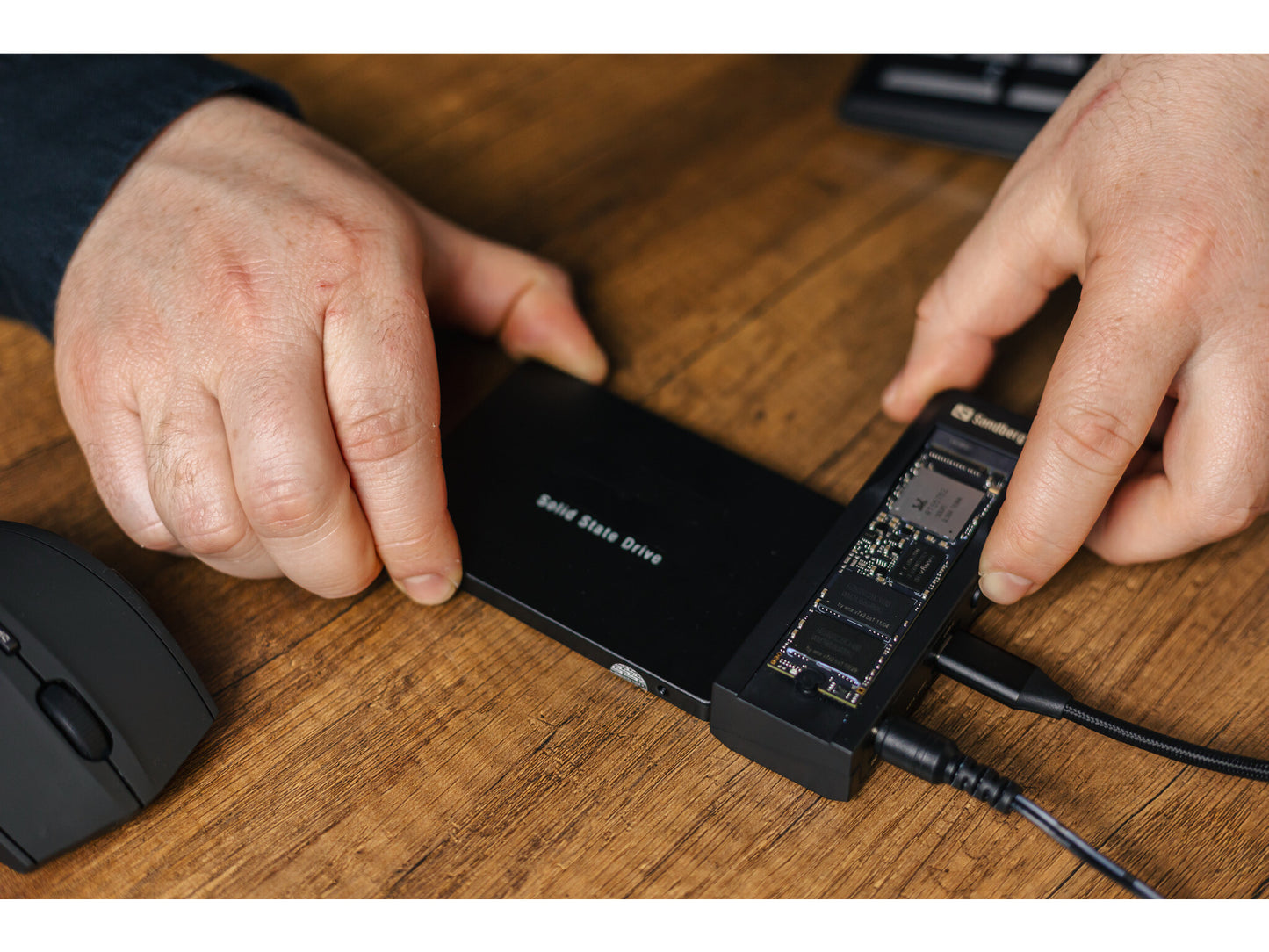 Sandberg USB 3.2 Cloner and Dock for M2 + NVMe + SATA