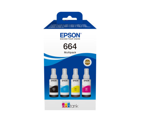 Epson C13T66464A ink cartridge 4 pc(s) Original Black, Cyan, Magenta, Yellow