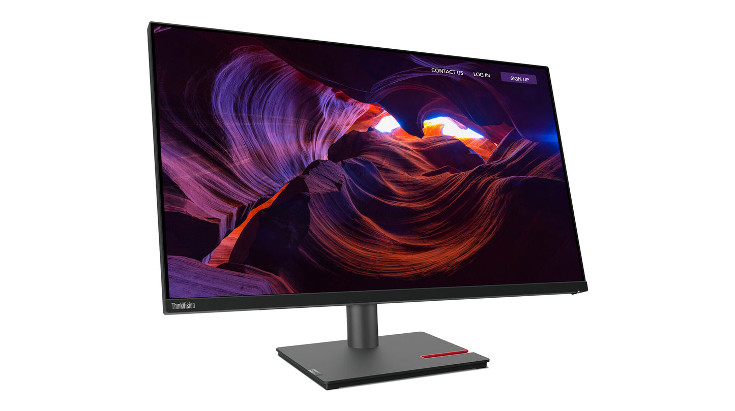 Lenovo ThinkVision P32p-30 LED display 80 cm (31.5") 3840 x 2160 pixels 4K Ultra HD Black