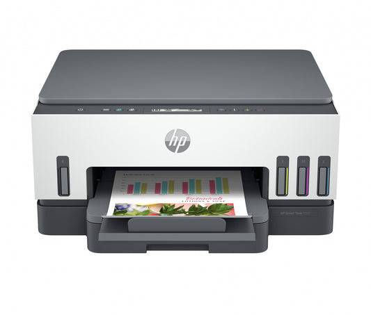 HP Smart Tank 7005 Wireless All-in-One Color Printer, Two-sided printing; Copier, Scanner