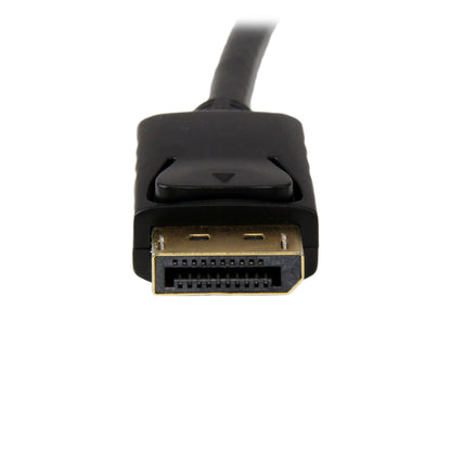 StarTech.com 15ft (4.6m) DisplayPort to VGA Cable - Active DisplayPort to VGA Adapter Cable - 1080p Video - DP to VGA Monitor Cable - DP 1.2 to VGA Converter - Latching DP Connector