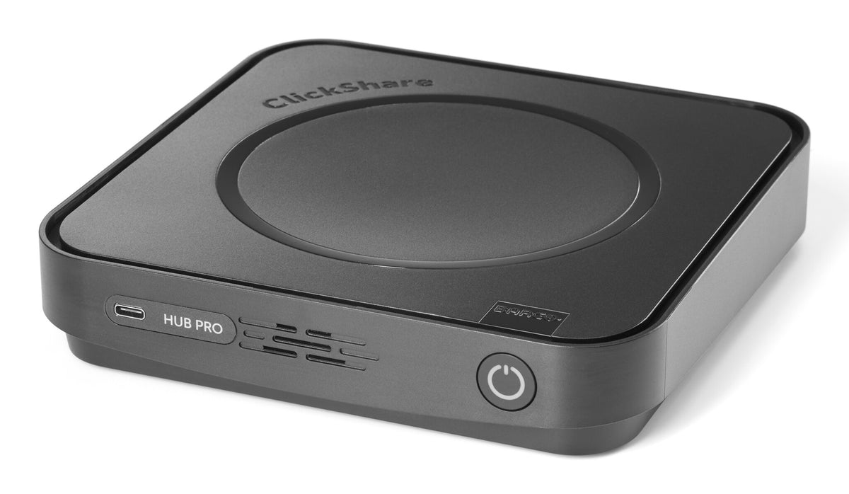 Barco ClickShare Hub Pro video conferencing system Ethernet LAN Video conferencing service management system