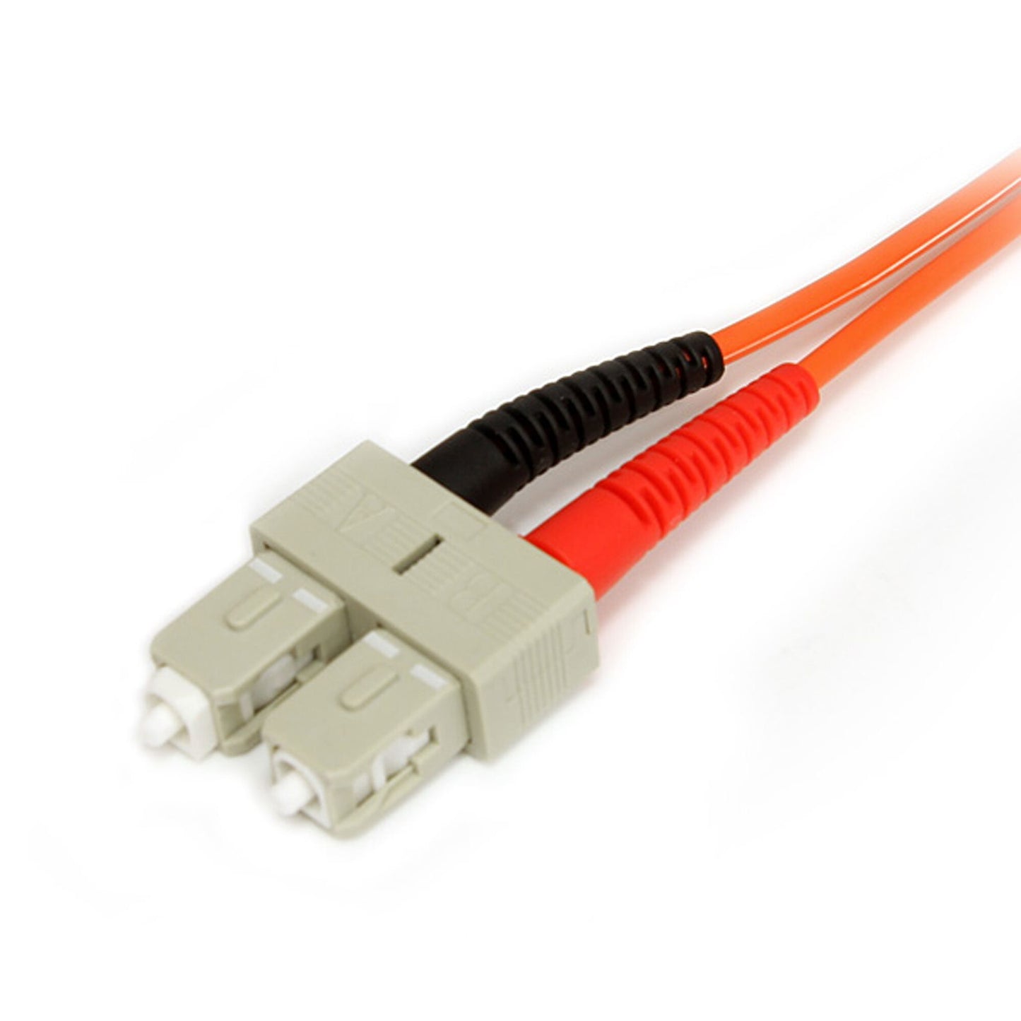 StarTech.com 1m Fiber Optic Cable - Multimode Duplex 62.5/125 LSZH Fiber Jumper Cord - LC/SC