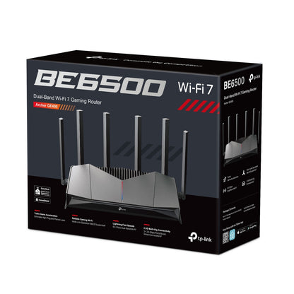TP-Link Archer BE6500 Dual-Band Wi-Fi 7 Gaming Router