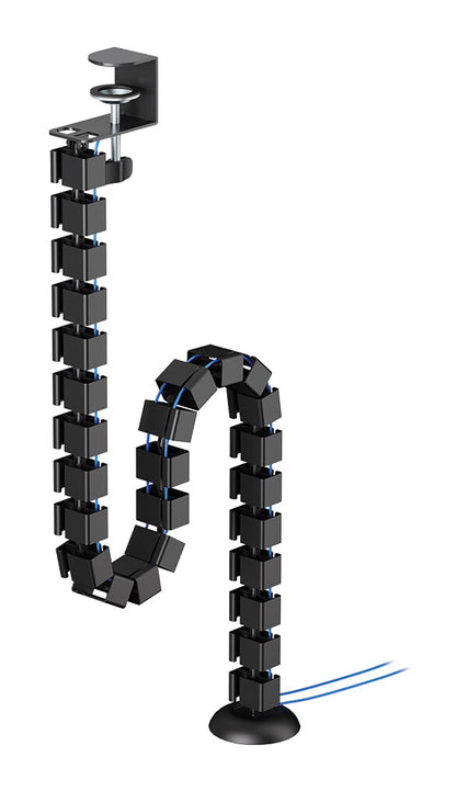 Neomounts ADS06-131BL Cable spine - clamp-on design - universal
