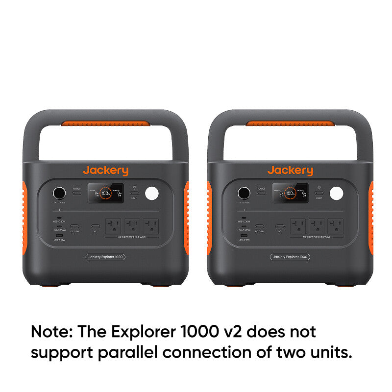 Jackery Explorer 1000V2 portable power station Lithium Iron Phosphate (LiFePO4) 30400 mAh 10.8 kg