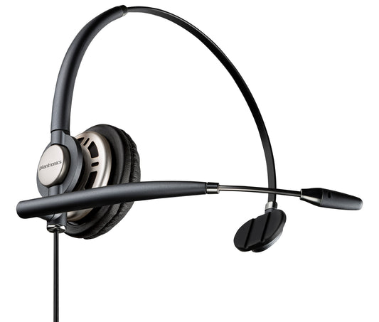 Poly EncorePro HW710 Single Ear Headset +Carry Case +Quick Disconnect