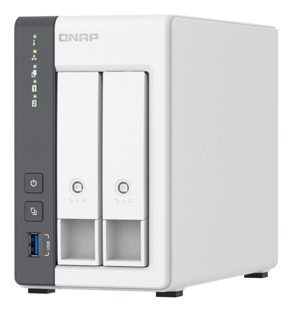 QNAP TS-216G NAS/storage server Tower Cortex-A Cortex-A55 4 GB 0 TB White