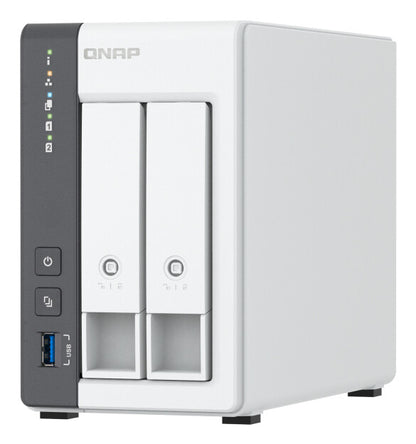 QNAP TS-216G NAS/storage server Tower Cortex-A Cortex-A55 4 GB 0 TB White