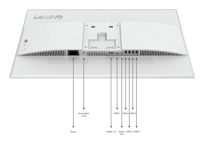 Lenovo L24D-4C computer monitor 60.5 cm (23.8") 1920 x 1080 pixels Full HD LCD Grey