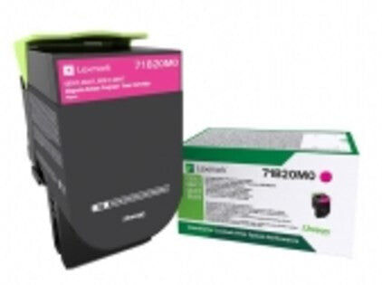 Lexmark 71B20M0 toner cartridge 1 pc(s) Original Magenta