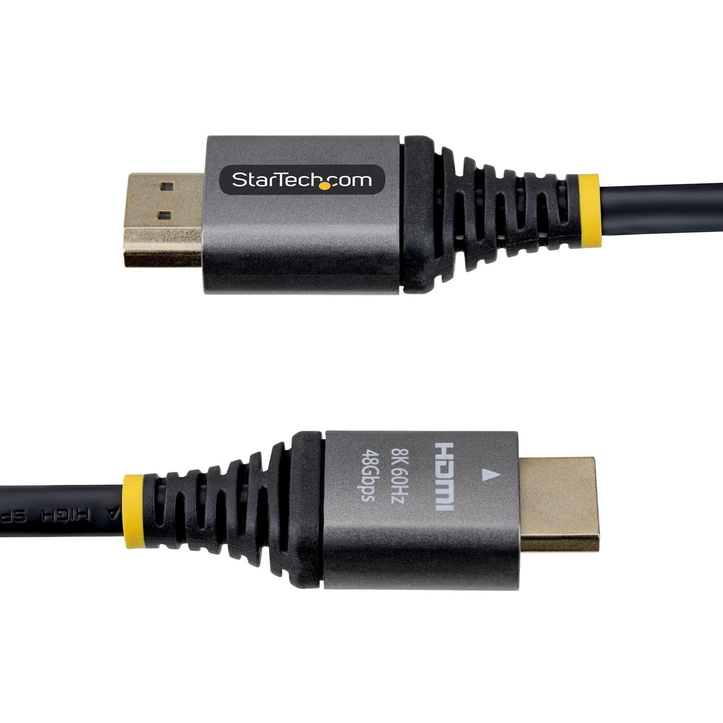 StarTech.com 1ft (30cm) Certified Ultra High Speed HDMI Cable, 8K 60Hz/4K 120Hz, HDMI 2.1 Cable with HDR10+ / eARC, 48Gbps, 8K HDMI Cord for Monitor/TV/Display, Flexible TPE Jacket