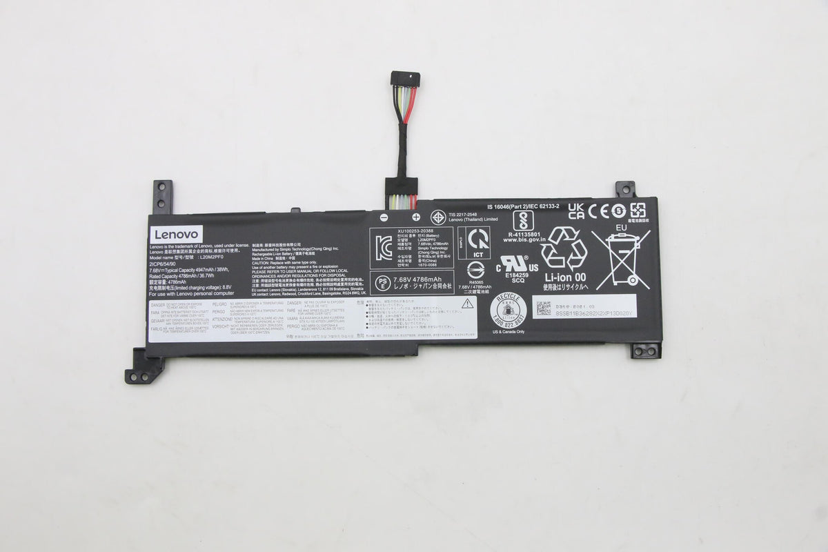Lenovo 5B11B36280 laptop spare part Battery