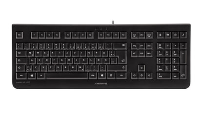 CHERRY KC 1000 keyboard Universal USB QWERTZ Italian Black