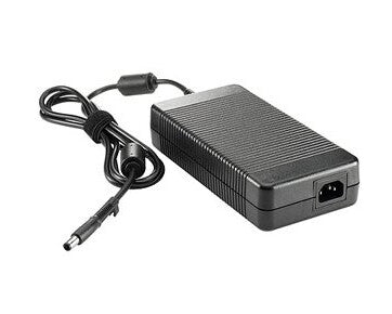 HP 609946-001 indoor AC power adapter, black