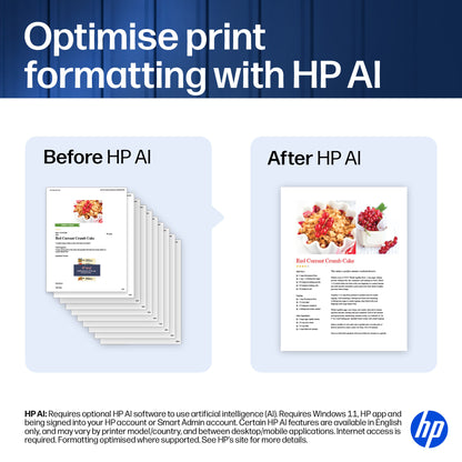 HP Smart Tank 7605 Wireless All-in-One Color Printer, Two-sided printing; Copier, Scanner