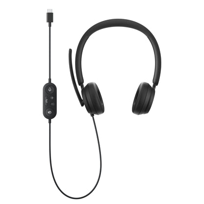 Microsoft Modern USB-C Headset Wired Head-band Office/Call center USB Type-C Black