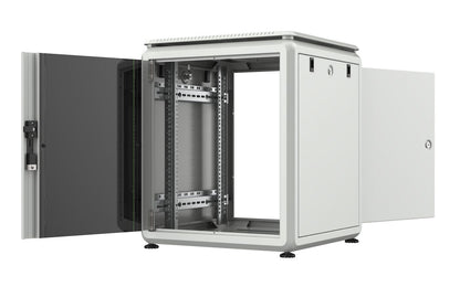 Lanview RDL12U66WH rack cabinet 12U Freestanding rack White