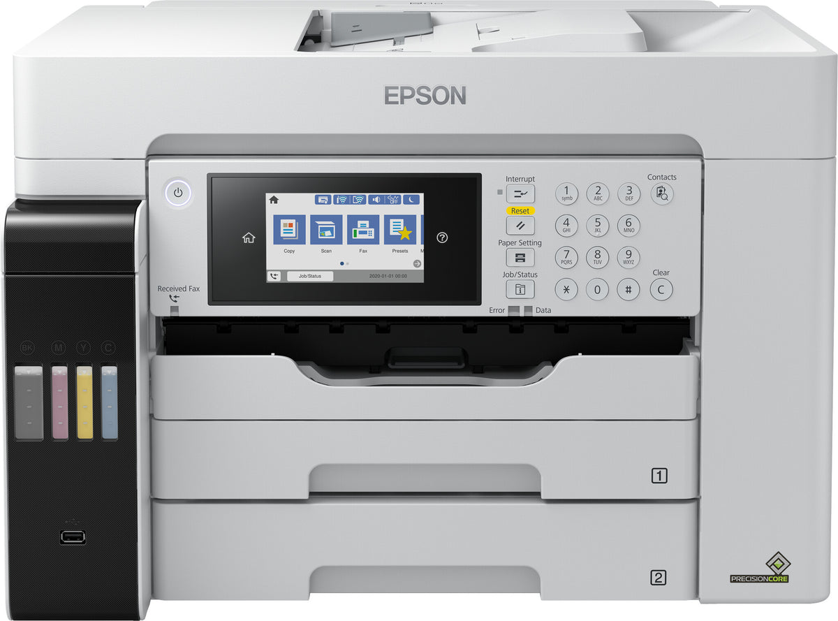 Epson EcoTank Pro ET-16685 Inkjet A3 4800 x 1200 DPI 25 ppm Wi-Fi multifunction printer, white