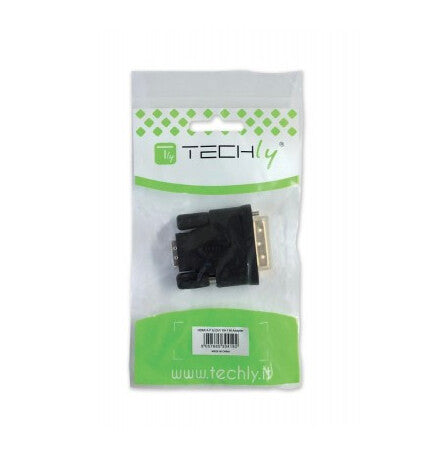 Techly IADAP-HDMI-644 cable gender changer DVI-D Black
