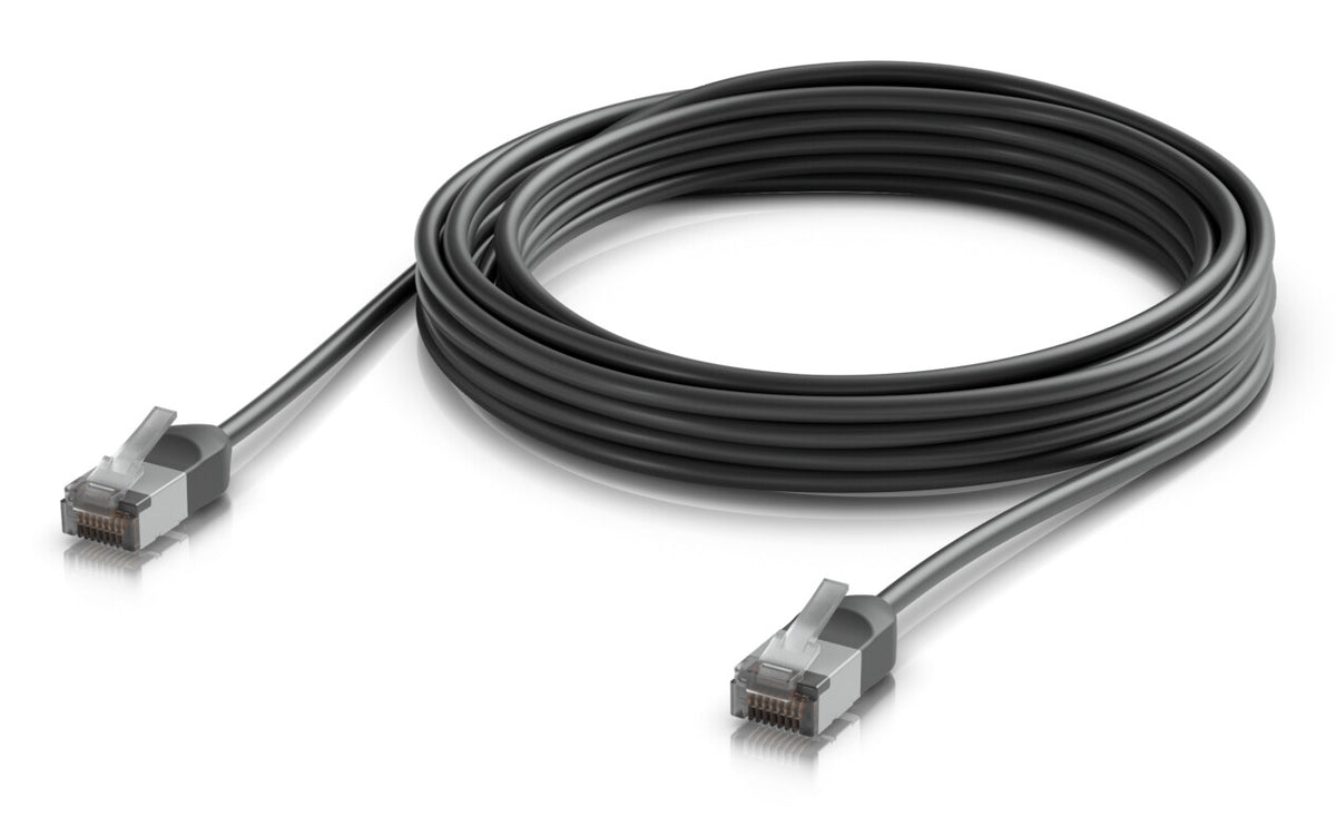 Ubiquiti UACC-Cable-Patch-Outdoor-C6A-5M-BK networking cable Black Cat6a F/UTP (FTP)
