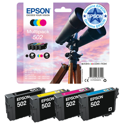 Epson Singlepack Black 502XL Ink