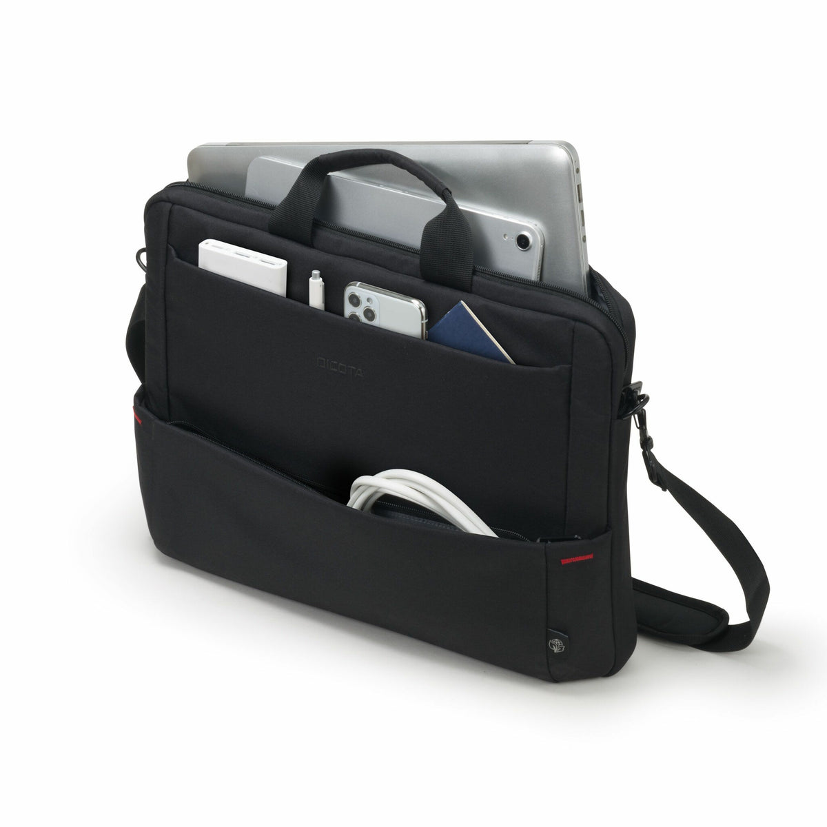 DICOTA Eco Slim Case Plus BASE 39.6 cm (15.6") Black