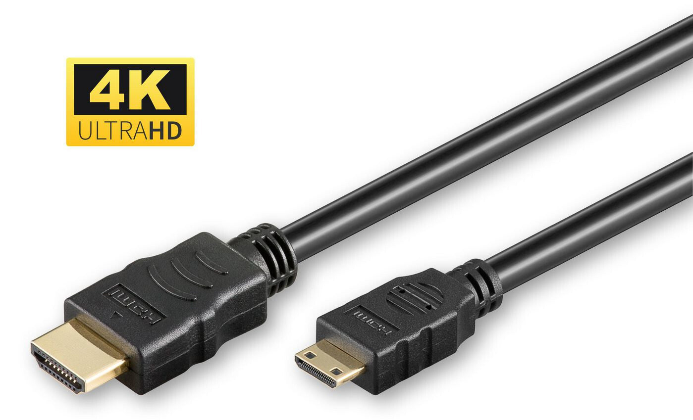 Microconnect HDMI High Speed mini cable, 1m