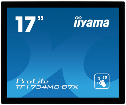 iiyama TF1734MC-B7X computer monitor 43.2 cm (17") 1280 x 1024 pixels SXGA LED Touchscreen Black