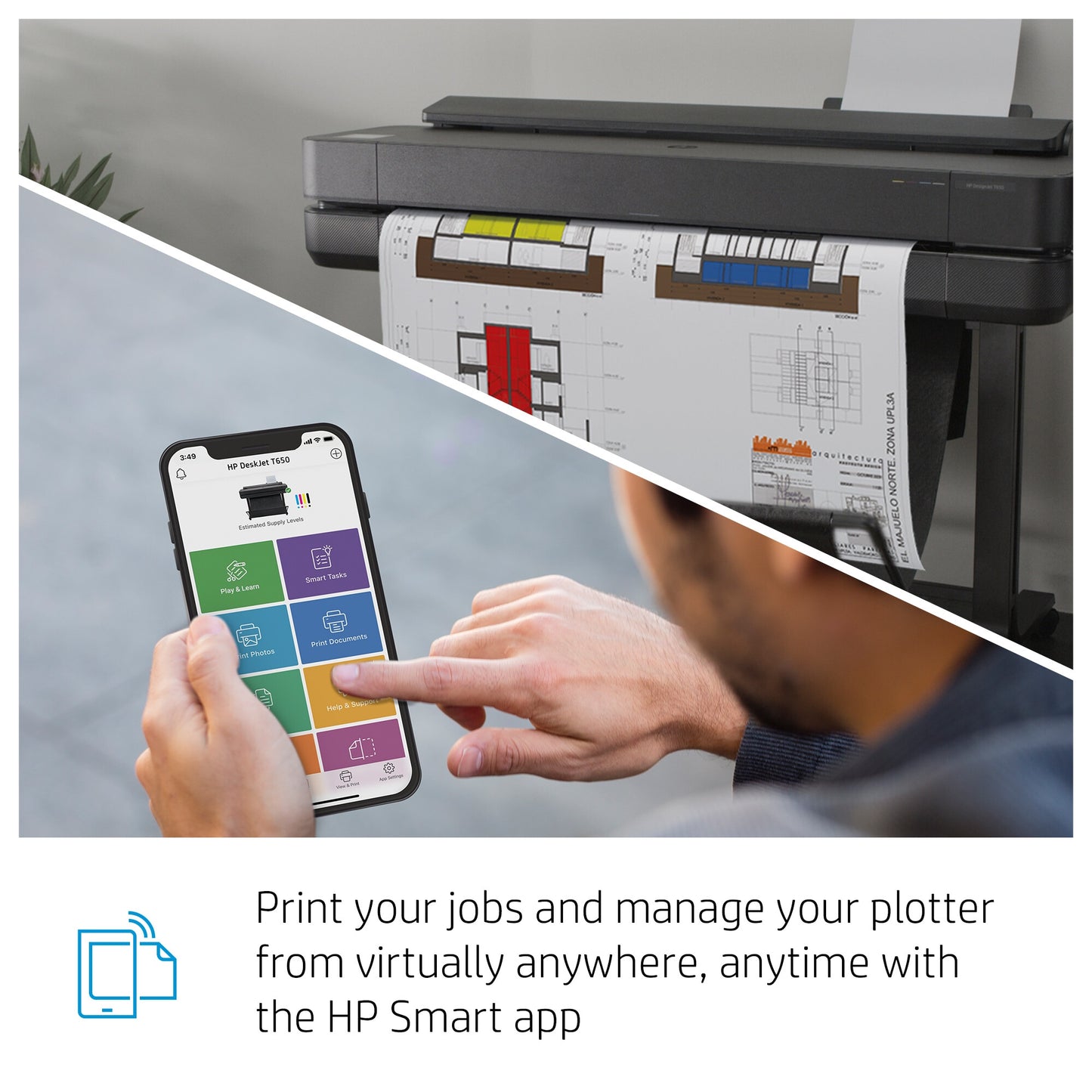 HP Designjet T630 36-in Printer