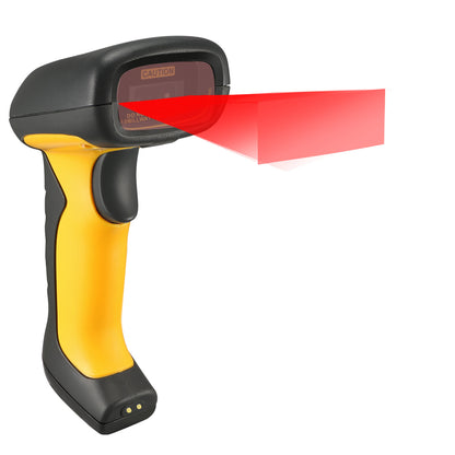 Adesso NuScan 5200TR - 2.4GHz RF Wireless Antimicrobial &amp; Waterproof 2D Barcode Scanner