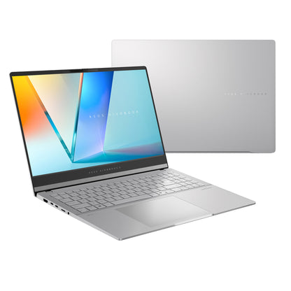 ASUS Vivobook S 15 OLED M5506WA-MA042W AMD Ryzen AI 9 365 Laptop 39.6 cm (15.6") 3K 32 GB LPDDR5x-SDRAM 1 TB SSD Wi-Fi 6E (802.11ax) Windows 11 Home Silver