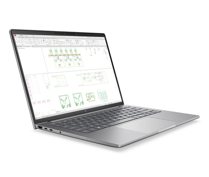 HP ZBook 8 G2i 14 inch Mobile Workstation PC - Data Science Copilot+ PC Intel Core Ultra 9 386H 35.6 cm (14") WUXGA 64 GB DDR5-SDRAM 1 TB SSD Wi-Fi 7 (802.11be) Windows 11 Pro AI Workstation, AI PC Silver
